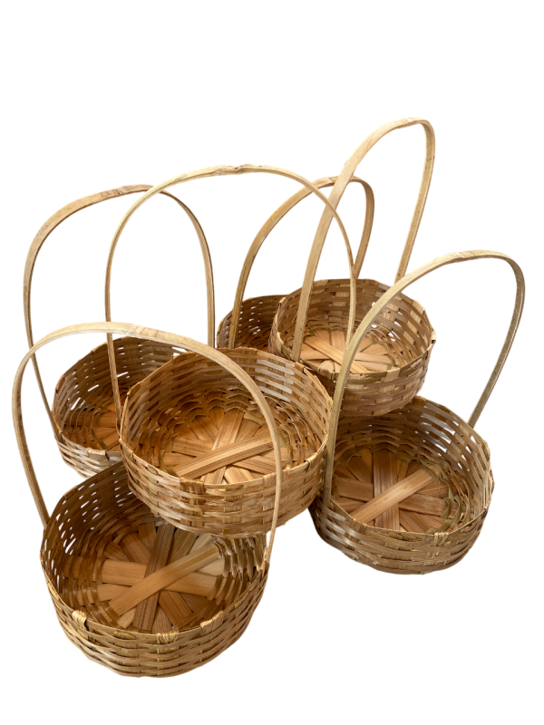 Cesta Fraldeira de Bambu - 20 Cm - Image 9