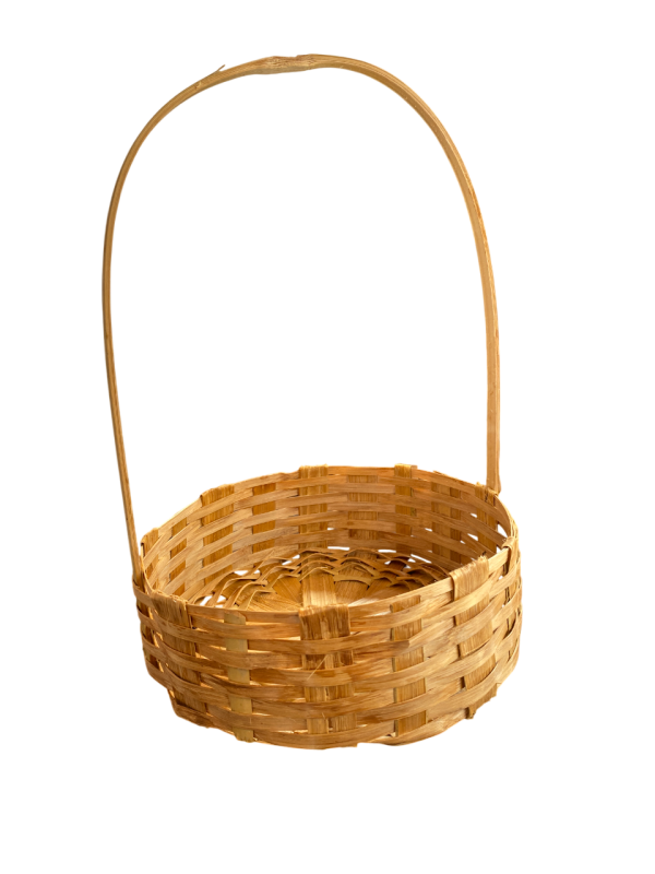 Cesta Fraldeira de Bambu - 20 Cm - Image 2