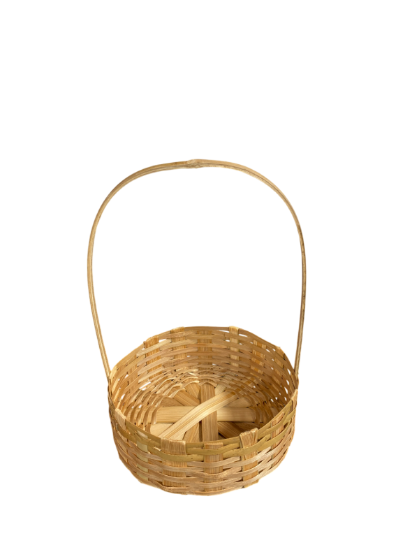 Cesta Fraldeira de Bambu - 20 Cm