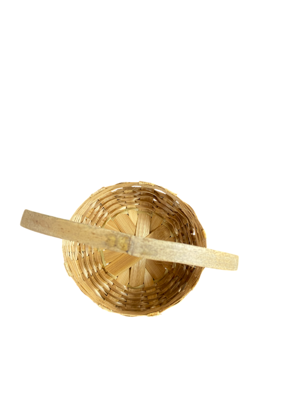 Cesta Fraldeira de Bambu - 20 Cm - Image 3