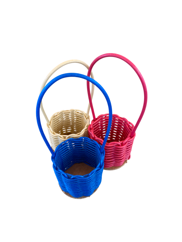 Kit 10 Mini Cestinhas para Lembrancinhas e Decoração – 6cm - Image 2