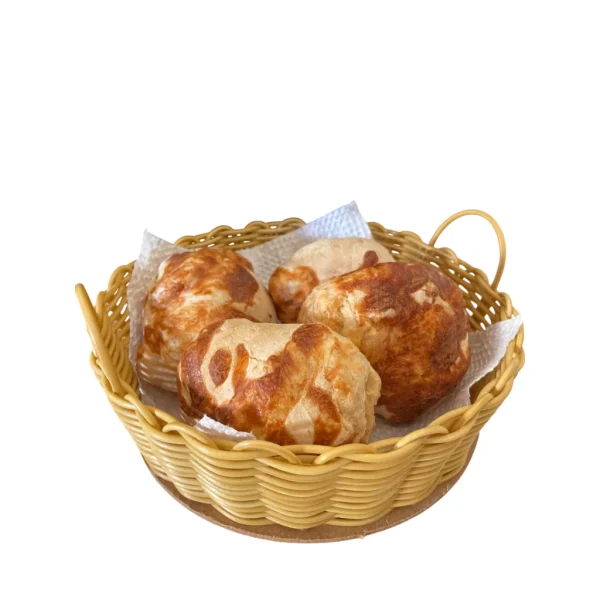 Kit com 5 Bandeja Redonda de Fibra Sintética 15cm – Ideal para Decoração, Fruteiras e Pãozeiras