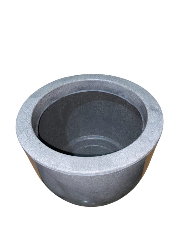 Vaso Bojo Liso 25cm com Prato – Estilo Moderno, Leve e Resistente - Image 11