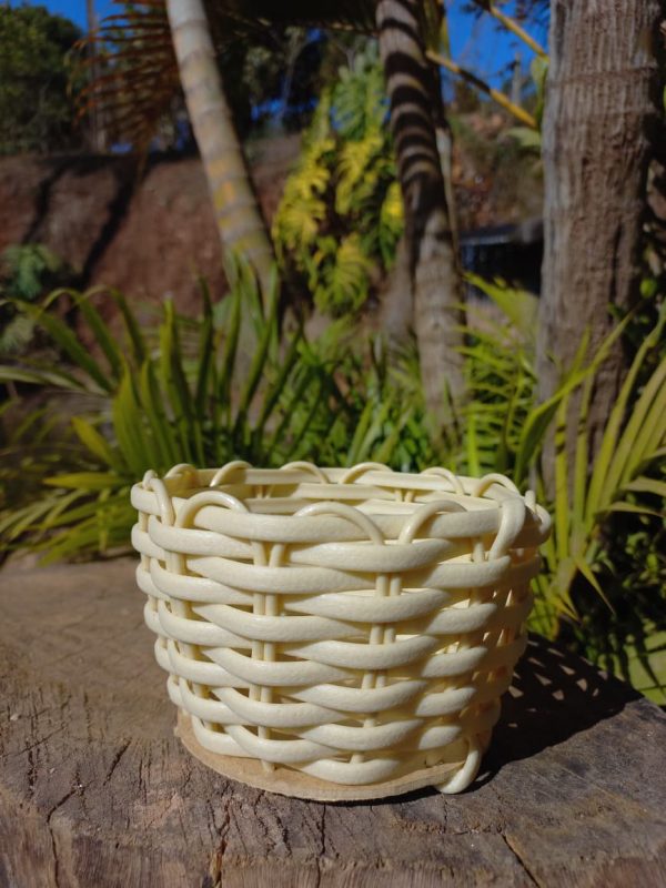 Kit com 10, 20 ou 40 Cachepot Decorativos para Flores – 13x10x8cm – Fibra Sintética - Image 5