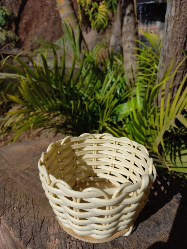 Kit com 10, 20 ou 40 Cachepot Decorativos para Flores – 13x10x8cm – Fibra Sintética - Image 6