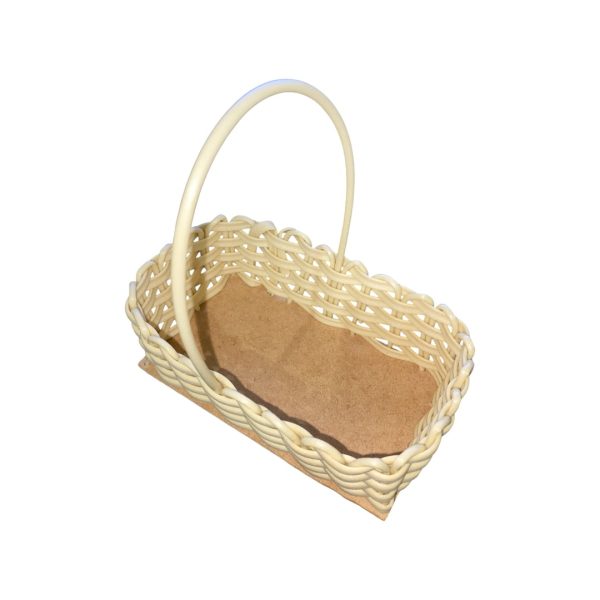 Kit 10 Cestas Decorativas 14x8cm com Alça – Artesanais em Fibra Sintética - Image 9