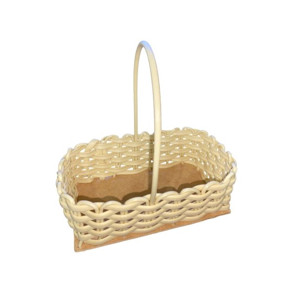 Kit 10 Cestas Decorativas 14x8cm com Alça – Artesanais em Fibra Sintética - Image 7