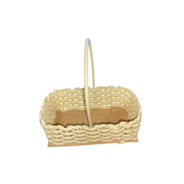 Kit 10 Cestas Decorativas 14x8cm com Alça – Artesanais em Fibra Sintética - Image 5